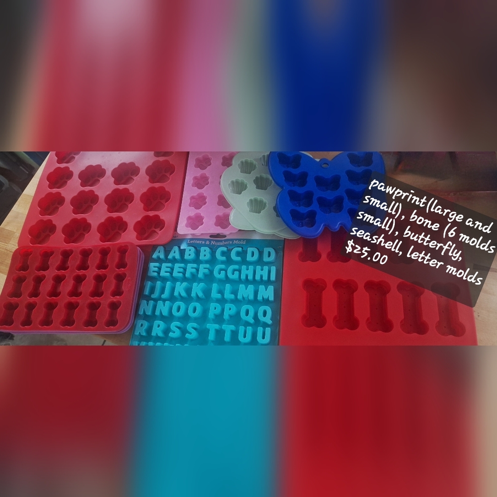 Colorful Silicone Mold Set